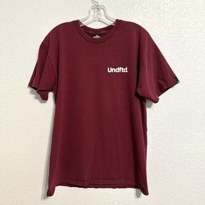 Undefeated Maroon Short Sleeve Tee